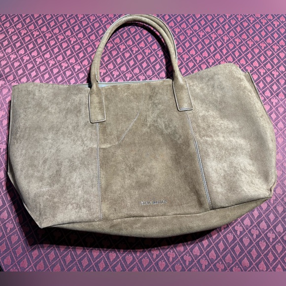 Steve Madden Brown Suede Bag - Picture 2 of 16